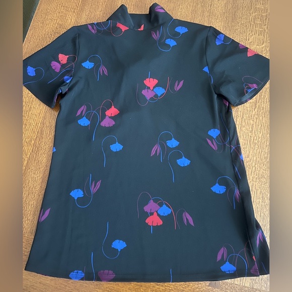 Ann Taylor Tie Neck Blouse - Picture 4 of 6